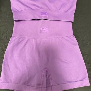 Bebe Lavender Athletic Shorts